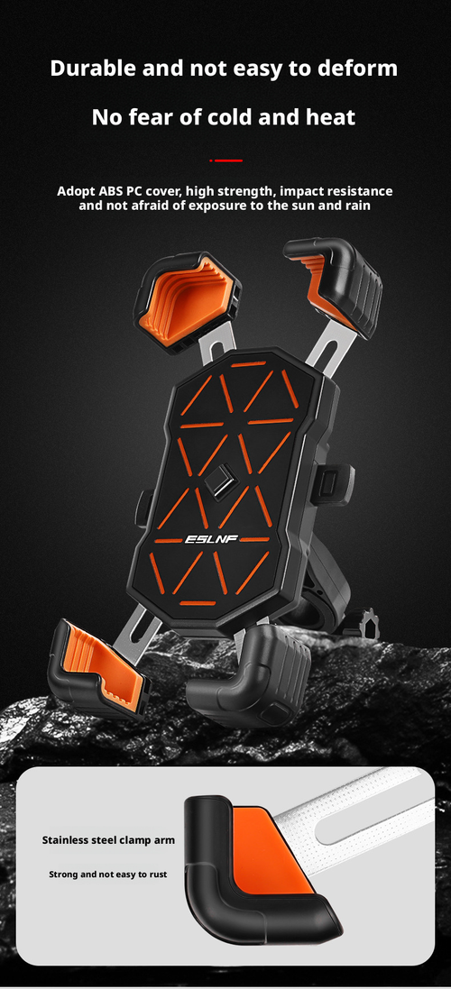 Electric Vehicle Mobile Phone Bracket Anti-Shock & Anti-Shake for Self-Driving Navigation Bike Accessories