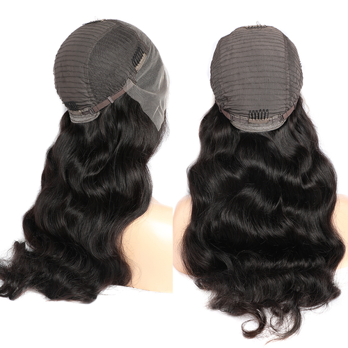 Body Wave 13x6 Human Hair HD Lace Front Wig 28inch Brazilian Virgin Remy Hair Pre Plucked Wig With Baby Hair Full Lace Frontal Wig Body