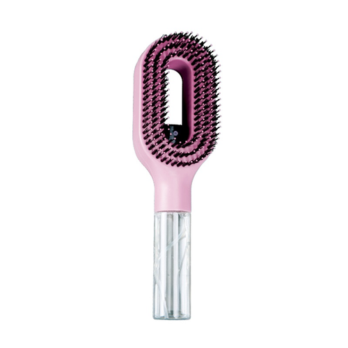 Smart Home Misting Detangling Hair Brush with Water Spray Painless Knots Remover for Severely Curly Hair