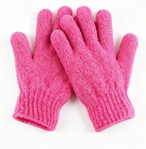 Exfoliating Gloves Body Scrubber Gloves for Shower, Spa, Massage Shower Gloves Dual Texture Bath Gloves | Dead Skin Remover