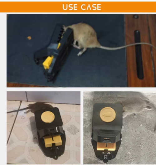 Large Reusable ABS Plastic Mouse Trap Indoor Outdoor Animal Rodent Traps Kitchen Bathroom Mice Control Repeller Rats Plastic