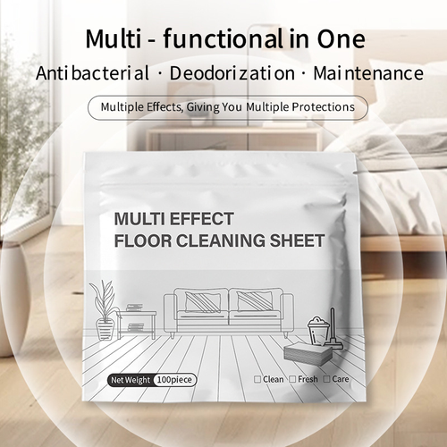 Personal Care & Household Cleaning Floor Cleaning Floor Cleaners OEM Eco-Friendly Disposable Solid Polymers Effective Stain Removal Floor Cleaning Sheets 100 Pipce with 50%-80% Active Ingredients