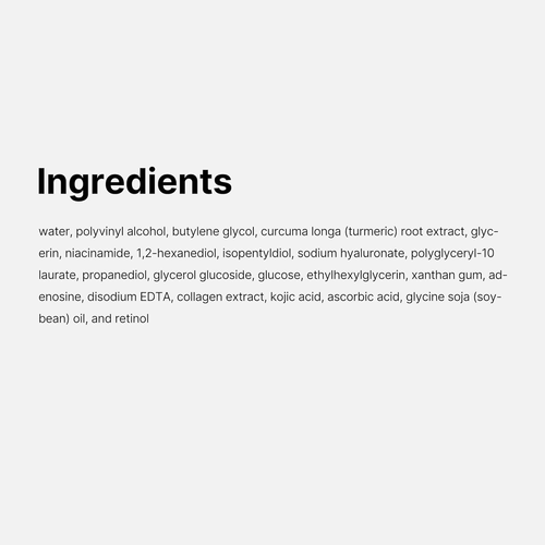 Medicube Kojic Acid Turmeric Overnight Glow for Uneven Skin Tone Retinol Nourish Wrapping Peel Off Mask Jelly Brush 75ml