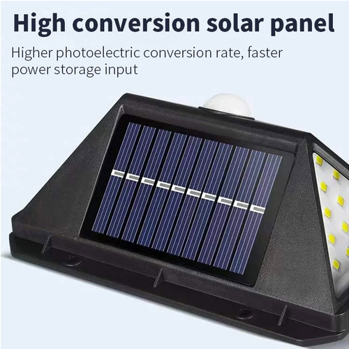 Outdoor Detachable Smart Garden Lights Wall Solar Security LED Solar Motion Sensor Light Waterproof Solar Light 4 Pack