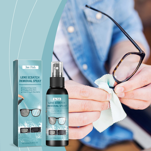 Lens Scratch Removal Spray Eye Glasses Cleaning Spray Phone Screen Helmet Scratch Repair Spray 100ml Eyewear Accessories