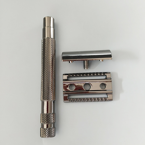 Modern Stylish Man Eco-friendly Gun's Color Double Edge Safety razor