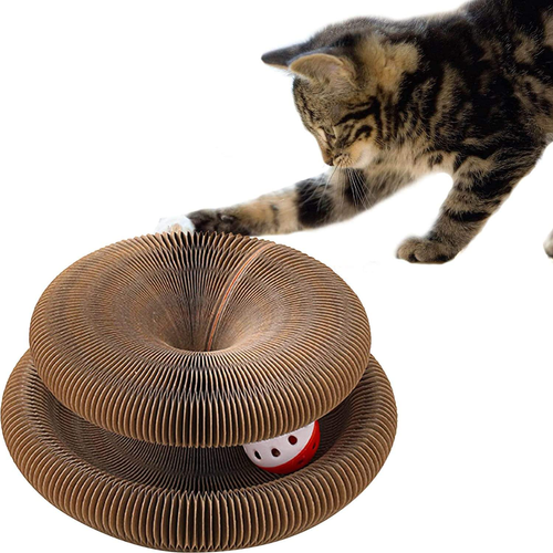 Magic Organ cat Scratch Board Corrugated Paper cat Spherical Self-entertainment and Boredom Scratching cat