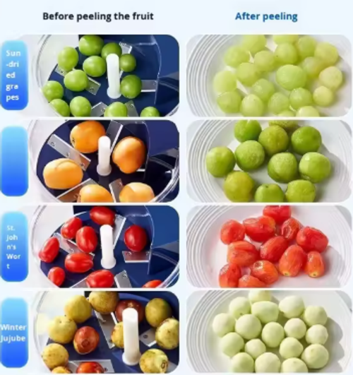 Electric Fruit Peeling Machine for Berries