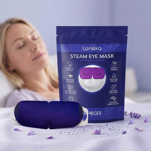 New Trending Steam Eye Mask Self Heating Warm Compress Soothing Fatigue Eye Relax Disposable Light Blocking Sleep Steam Eye Mask