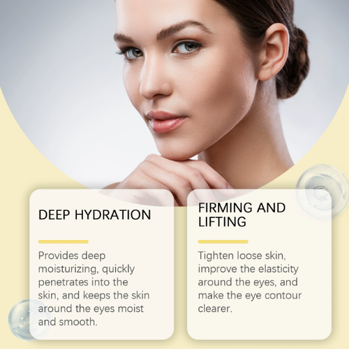 Golden Firming & Plumping Eye Mask: Gently nourishes and boosts the elasticity of the skin around the eyes. Niacinamide Firming & Plumping Eye Mask.