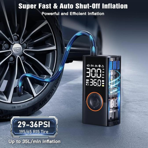 Digital Air Compressor Air Pump 150psi Car Tyre Pump Air Compressor Electric Tire Inflator Portable Tyre Inflator for Car Bike No reviews yet
