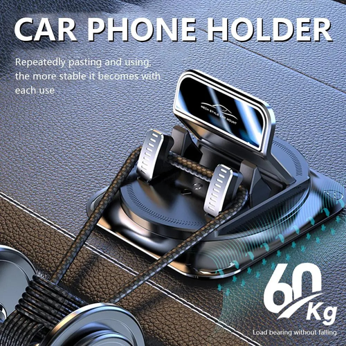 Flexible In-Car Dashboard Navigation 360° Rotate Car Bracket with Insert Fix Mode Adjustable Mobile Phone Holder