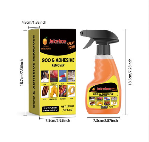 Multi-Purpose Adhesive Remover Effortlessly Removes Sticky Residue, Adhesive Labels, and Double-sided Tape Without Leaving Marks