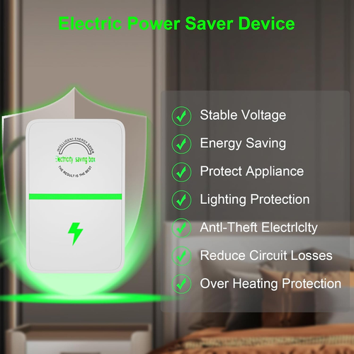 Household Power Saver Energy Electricity Plastic Portable Multifunctional UK Electricity Saving Box Socket