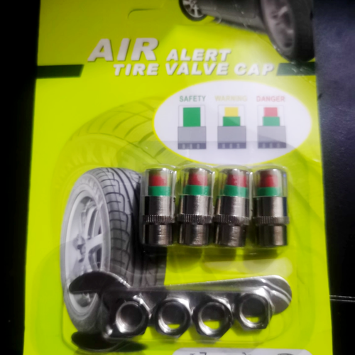 Tire Accessories Tire Pressure Monitoring System Sensor Tire Pressure Indicator Valve Cap for Universal Car