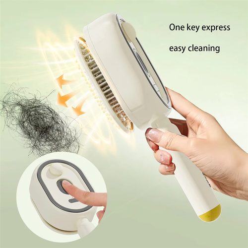 Battery Powered Electric Spray Airbag Massage Comb Essential Oil Atomization Hair Care Self-cleaning Tangle-free Fluffy Smooth