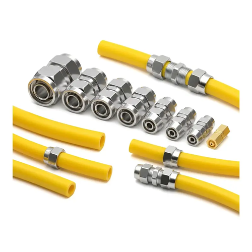 8-Pack Straight Air Line Fittings for Truck, (4-16mm) High-Temp Pneumatic Tubing Quick Release Connectors for Semi Truck, Train & Industrial Air Line