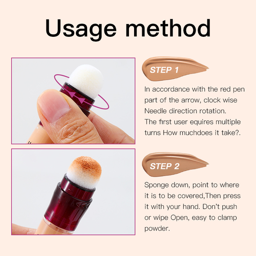 Label Waterproof Full Coverage Eraser Makeup Firming High Definition Matte Liquid Foundation Concealer Cream