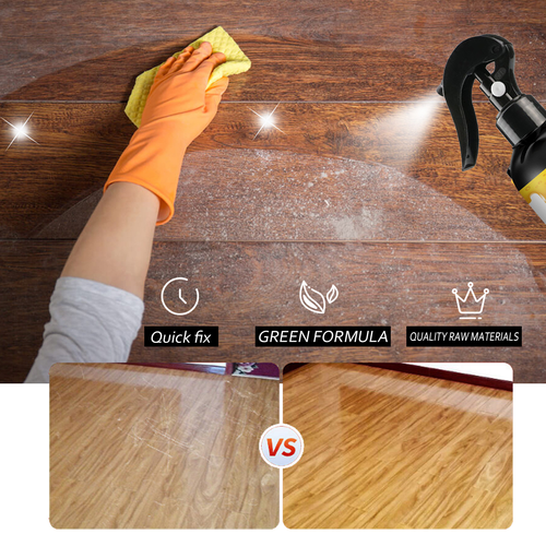 Beeswax Wood Polish Spray Furniture & Floor Polish & Care Scratch Repair & Renewal Spray