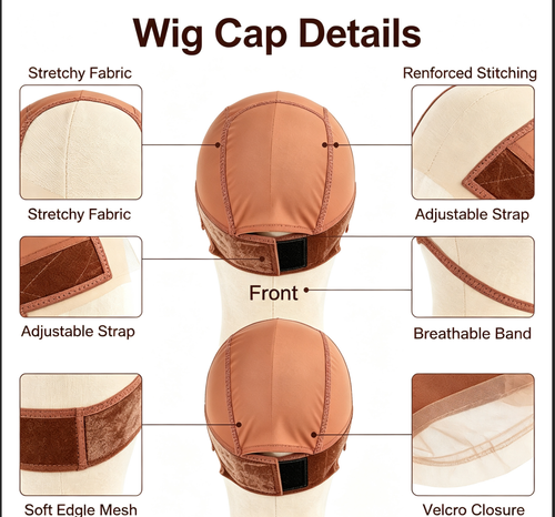 U-shaped Wigs Cap Tools Transparent Silicone Lace Decoration