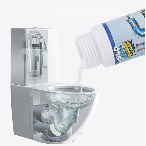 100ml Powerful Pipeline Dredging Agent Toilet Drain Cleaner Kitchen Sink Drain Cleaner Powder Value 8- pack