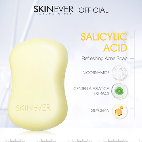 Gentle Salicylic Acid Korean Formula Facial Soap Herbal Ingredient Sensitive Adult Skin Cleanser Healthy Acne Repair