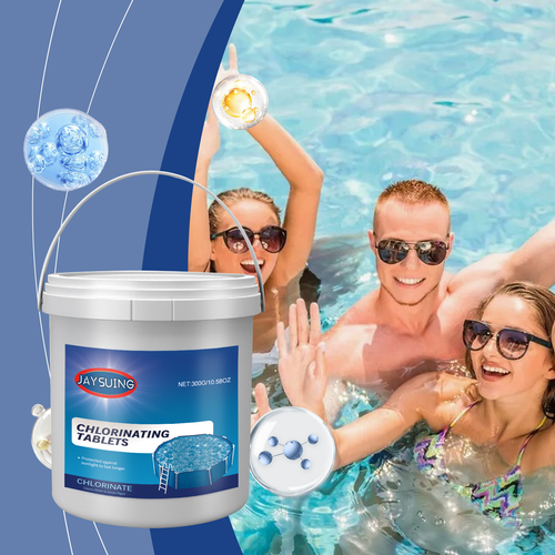 Pool Cleaning Tablets Water Purification Tablets Multi-Purpose Pool Cleaning Tablets Bucket of Effervescent Tablets