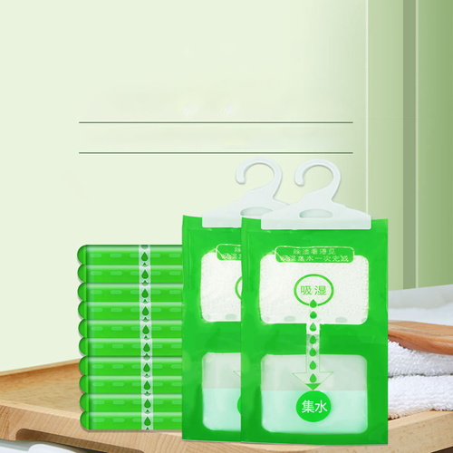 Plastic Durable Hanging Moisture Absorber Dehumidifier Bag for Bathroom Wardrobes Closet
