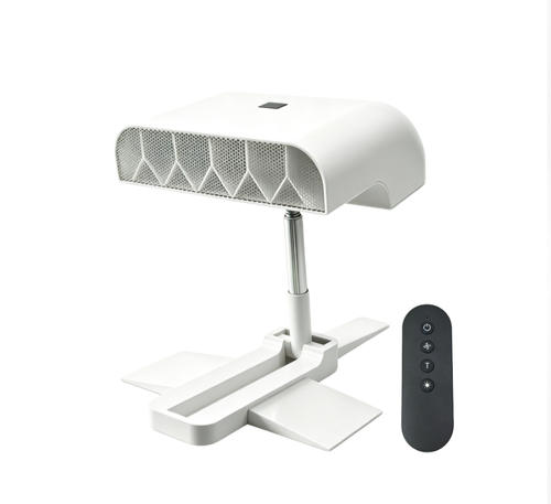 Sheet Bed Sleep Fan Battery Power Five-speed Foldable Design Bladeless Plastic Material for Household Use Night Sweat Relief