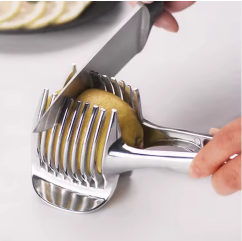 Stainless Steel Blade Lemon Vegetable Multifunctional Handheld Fruits Potato Aluminum Alloy Kitchen Tomato Onion Cutting