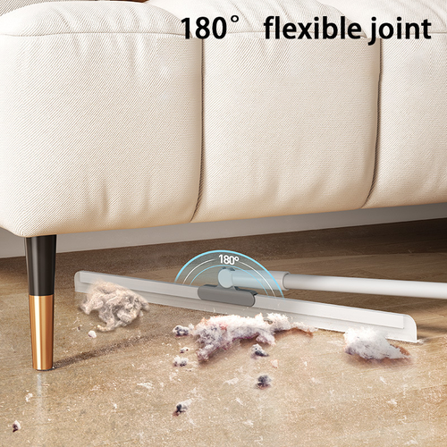 Multi-Functional Magic Broom & Floor Scraper - Dual-Use Water Mop with Plastic Handle