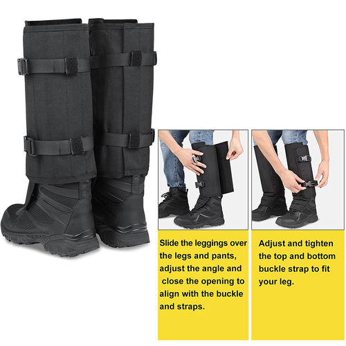 Waterproof Protection for Lower Legs Leg Gaiters Leggings Snake Gaiters for Hunting