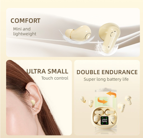 2026 Best Selling  Headphones with Noise Cancellation 3-5 Hours Battery Life & Low Latency