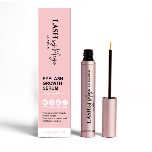 Korean Eyelash Growth Private Logo Liquid Lash Eyelash Serum Growth Treatments Vegan Bio Activating Eyebrow and Eyelash Serum