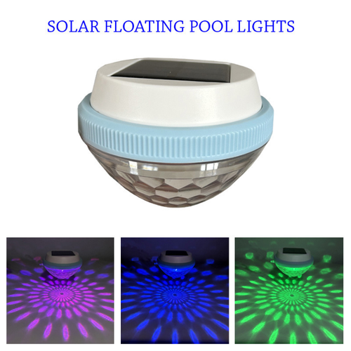 Modern LED Solar Floating Garden Lights Wireless Easy Setup Waterproof with Battery and PC Material Residential Swimming Ponds