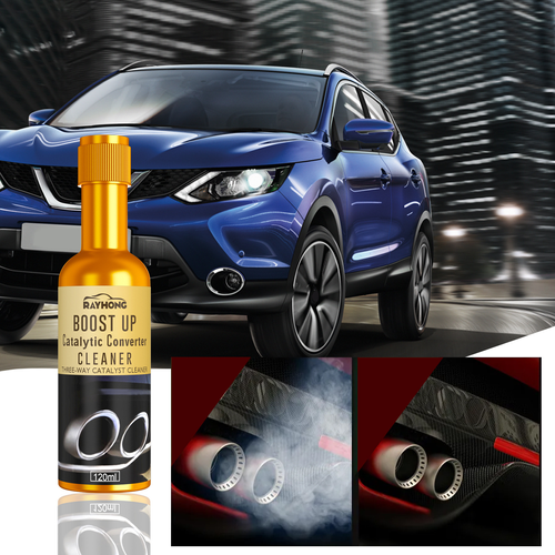 Rayhong Boost up Catalytic Converter Cleaner Engine Internal Disassembly-free Cleaning Exhaust Carbon Removal Cleaning Agent Two Per Set