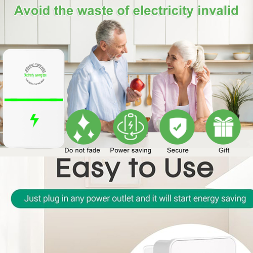 Household Power Saver Energy Electricity Plastic Portable Multifunctional UK Electricity Saving Box Socket