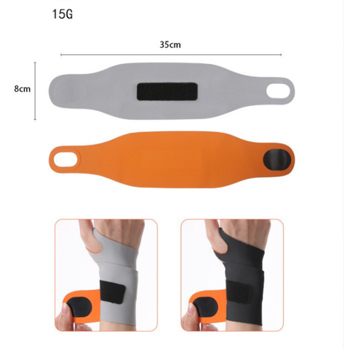 Wrist Guard Brace Tendon Sheath Support Fitness Sweat-Absorbing Anti-Sprain Joint Fixation Strap Unisex