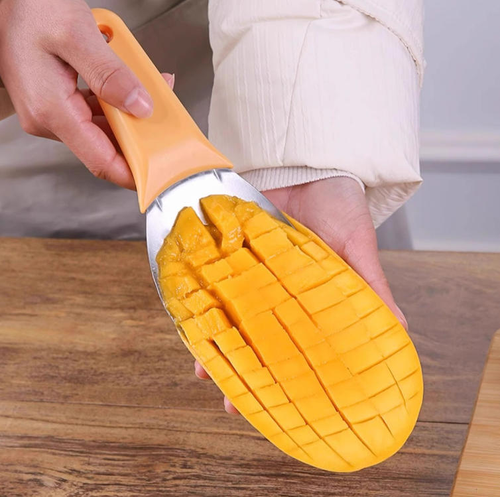Fabulous Peeling Gadget Multi-function Fruit Meat Separator Dicing and Dicing Tool