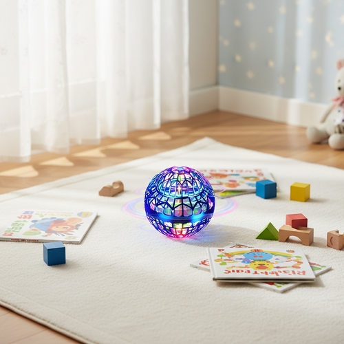 UFO Magic Flying Balls Intelligent Sensing Flight of the Spinning Ball Swing Flying Luminous Floating Ball Toys
