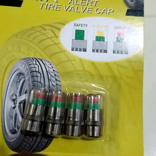 Tire Accessories Tire Pressure Monitoring System Sensor Tire Pressure Indicator Valve Cap for Universal Car