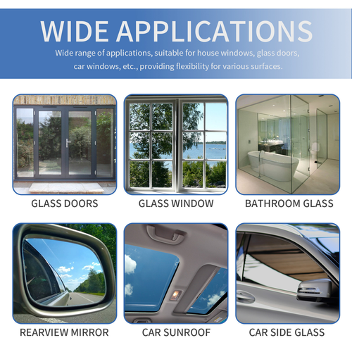 One-Way Mirror Effect Spray – Window Glass Mirror Cleaner for Home Bathrooms and Toilets (Dirt & Grime Remover)