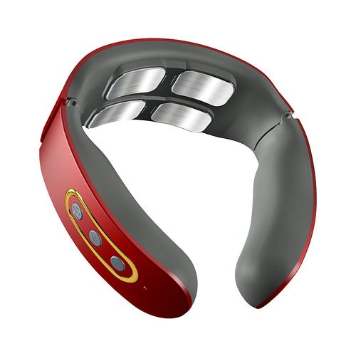 U Shape Shoulder Neck Massager Pain Relief Intelligent Wireless Electric Portable Deep Tissue Point Massager with Hot Compress