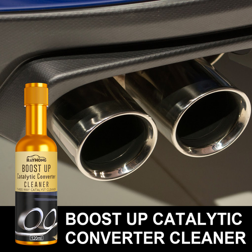Rayhong Boost up Catalytic Converter Cleaner Engine Internal Disassembly-free Cleaning Exhaust Carbon Removal Cleaning Agent Two Per Set