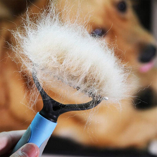 Pet Cat Dog Accessories Grooming Products Top Sellers Wholesale Double-sided Stainless Steel Pet Dog Cat Comb Hair Remover Brush
