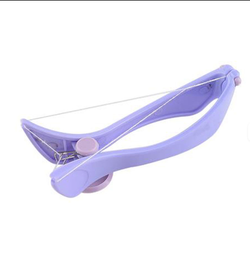 Hot Sell Reusable Plastic Beauty Salon Facial & Body Hair Remover Threading Epilator Tool for Women