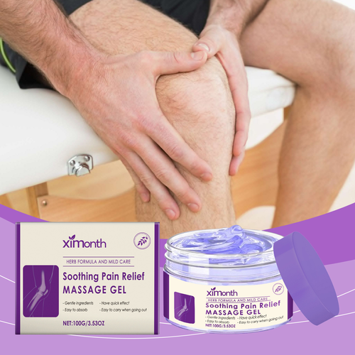 Soothing Pain Relief Massage Gel Smoothing Bruises Knee and Joint Muscle Soreness