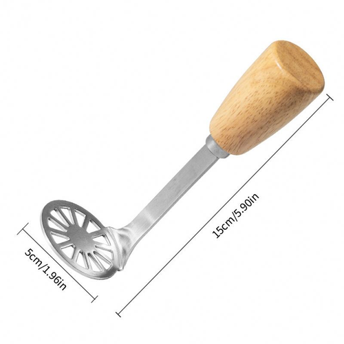 Super Practical Sustainable Purple Fruit Vegetable Sweet Potato Masher Thickened Stainless Steel Magic Tool Manual Operation Fat