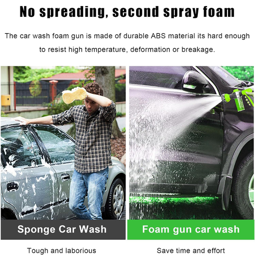 High Pressure 8 in 1 Pet Bathing Water Gun Car Wash Water Gun Spray Bottle Watering Hose Spray Gun Watering Flowers Sprayer