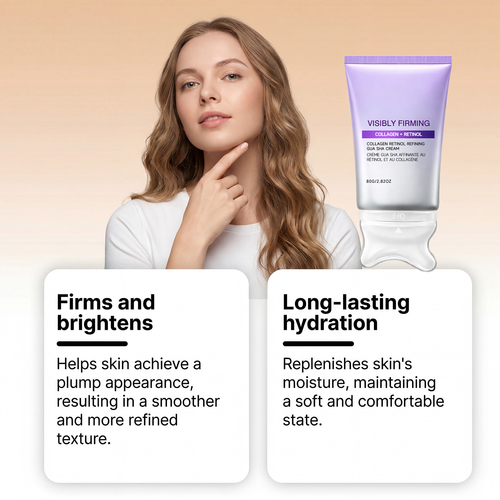 Collagen Moisturizing Massage Cream for Facial Skin Care Daily Use with Refreshing Benefits